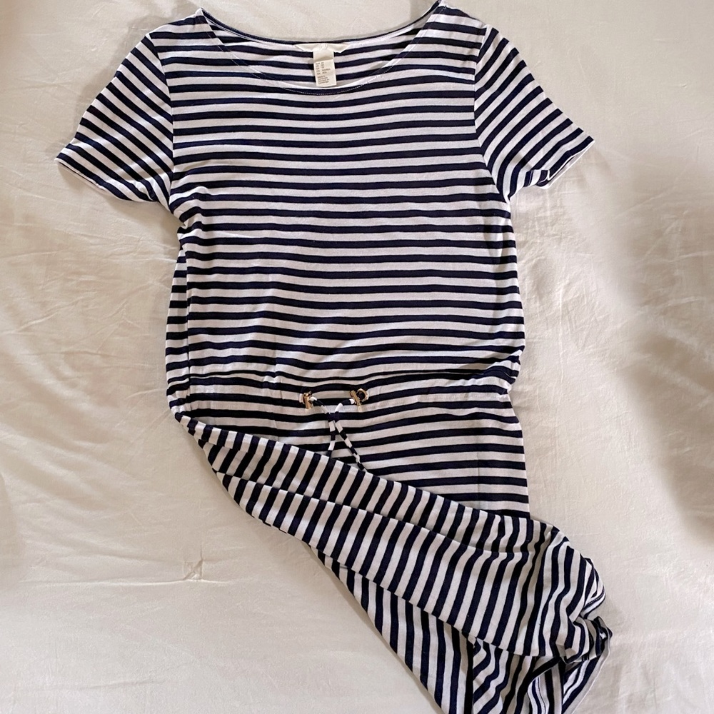 H&M | Striped Casual Dress